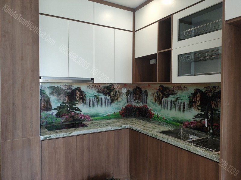 Báo Giá Kính Ốp Bếp 3D tại Hà Nội