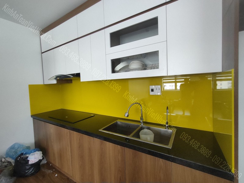 Bảng Màu Kính Ốp - Màu Vàng Chanh