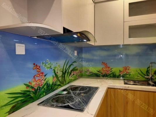 CTTB Kính Ốp Bếp 3D tại Phú Diễn - Từ Liêm