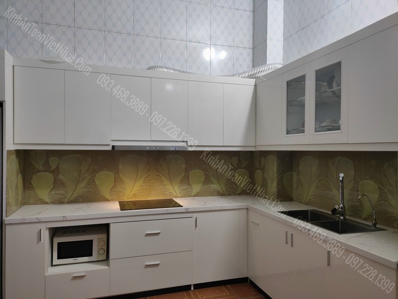 CTTB Kính Ốp Bếp 3D tại Thụy Khuê - Tây Hồ