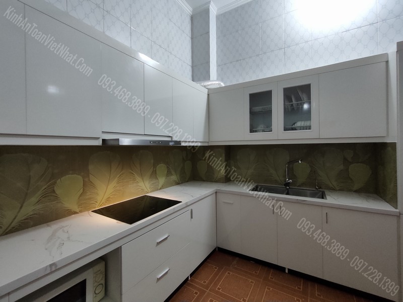 CTTB Kính Ốp Bếp 3D tại Thụy Khuê - Tây Hồ