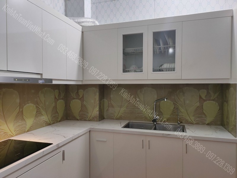 CTTB Kính Ốp Bếp 3D tại Thụy Khuê - Tây Hồ