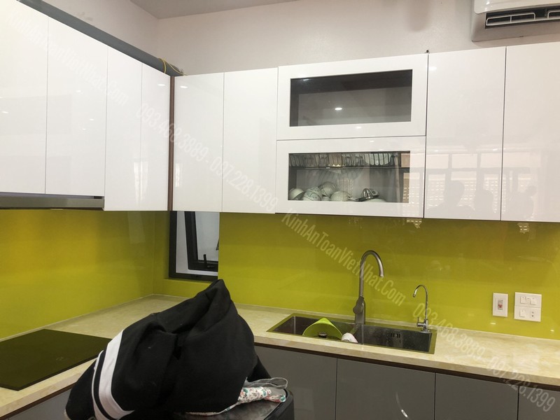 CTTB Kính Bếp Vàng Chanh tại Khương Đình - Thanh Xuân