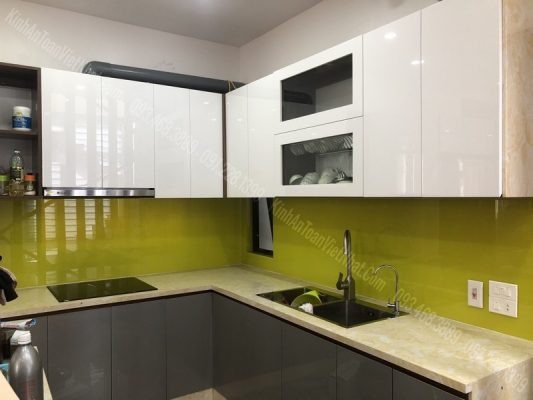 CTTB Kính Bếp Vàng Chanh tại Khương Đình - Thanh Xuân