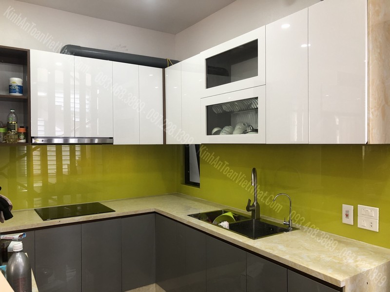 CTTB Kính Bếp Vàng Chanh tại Khương Đình - Thanh Xuân