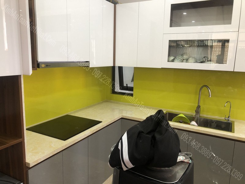 CTTB Kính Bếp Vàng Chanh tại Khương Đình - Thanh Xuân