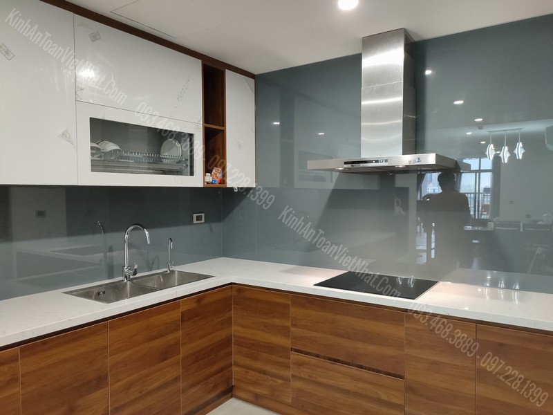 CTTB Kính Bếp Màu Ghi tại Cửa Đông - Hoàn Kiếm