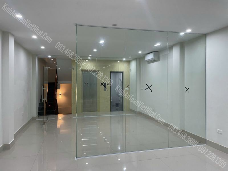  CTTB Vách Ngăn Cửa Thuỷ Lực Cửa Mở lắp đặt tại TT18 KĐT Văn Quán – Hà Đông