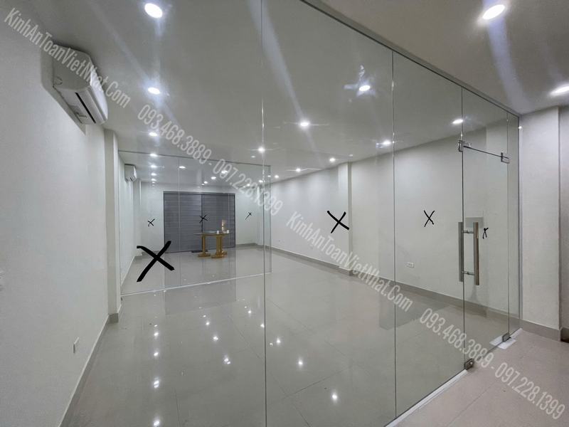  CTTB Vách Ngăn Cửa Thuỷ Lực Cửa Mở lắp đặt tại TT18 KĐT Văn Quán – Hà Đông