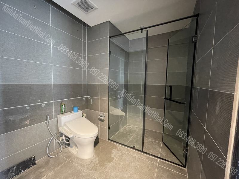  CTTB Cabin 90 Độ Mở màu Đen lắp đặt tại L1 Ecopark Hưng Yên